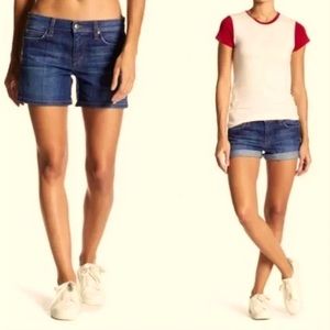 Joe’s Jeans Denim Stretch Emmie Cuffed Shorts Size 26